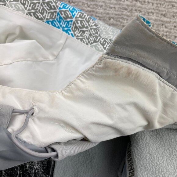 DC Shoes Exotek 5000 Jacket Women Fits Size Large L White All Over Print - Picture 10 of 16